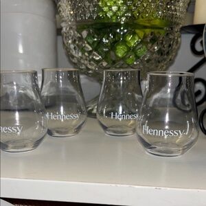 Henne Clear Glass Party Shot Glasses